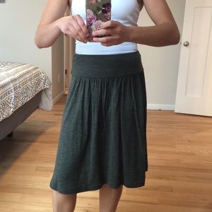 Banana Republic XS Gray Heathered Skirt
